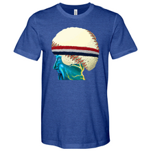 Load image into Gallery viewer, Baseball Head 01 Heathered Tee