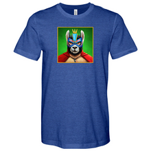 Load image into Gallery viewer, Llama Luchidor Green Heathered Tee