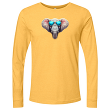 Load image into Gallery viewer, Elephant light Blue Long Sleeve