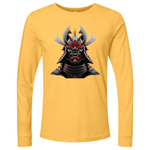 Load image into Gallery viewer, Silver & Red Japanese Warrior MinLong Sleeve
