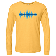 Load image into Gallery viewer, Blue Frequency Long Sleeve