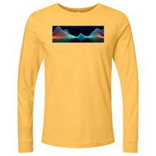 Load image into Gallery viewer, Frequency Mountains With Bg Long Sleeve