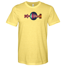 Load image into Gallery viewer, Frequency Waves Orb Heathered Tee