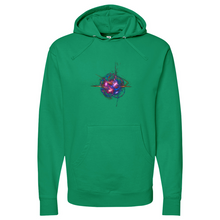 Load image into Gallery viewer, Colliding Atoms Midweight Hooded Sweatshirt