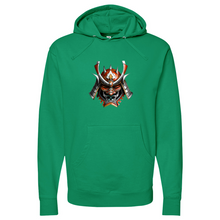 Load image into Gallery viewer, Red Japanese Mask Midweight Hooded Sweatshirt