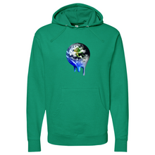 Load image into Gallery viewer, Melting earth.. Midweight Hooded Sweatshirt