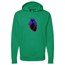 Load image into Gallery viewer, Heart in Color Midweight Hooded Sweatshirt