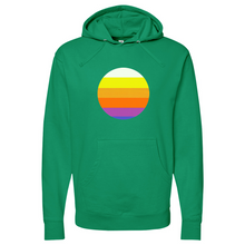 Load image into Gallery viewer, Pickleball Sunset Midweight Hooded Sweatshirt