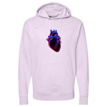 Load image into Gallery viewer, Heart in Color Midweight Hooded Sweatshirt