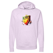 Load image into Gallery viewer, Flushing Heart Midweight Hooded Sweatshirt
