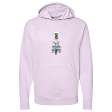 Load image into Gallery viewer, Woman Putting Her Fist Midweight Hooded Sweatshirt