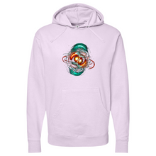 Load image into Gallery viewer, Atoms Face Midweight Hooded Sweatshirt