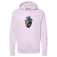 Load image into Gallery viewer, Flowing Heart Midweight Hooded Sweatshirt