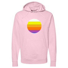 Load image into Gallery viewer, Pickleball Sunset Midweight Hooded Sweatshirt