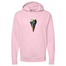 Load image into Gallery viewer, Melting Ice Cream Midweight Hooded Sweatshirt