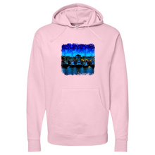 Load image into Gallery viewer, Shem Creek Starry Night Midweight Hooded Sweatshirt