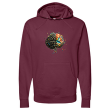 Load image into Gallery viewer, Brain Midweight Hooded Sweatshirt