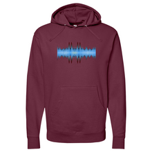 Load image into Gallery viewer, Water Frequency Midweight Hooded Sweatshirt