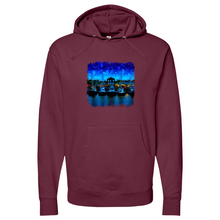 Load image into Gallery viewer, Shem Creek Starry Night Midweight Hooded Sweatshirt