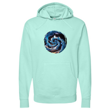 Load image into Gallery viewer, Sunset Waves Midweight Hooded Sweatshirt