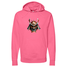 Load image into Gallery viewer, Red Japanese Mask Midweight Hooded Sweatshirt