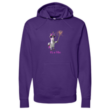 Load image into Gallery viewer, It's a Vibe Midweight Hooded Sweatshirt