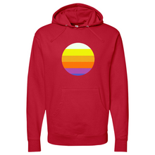 Load image into Gallery viewer, Pickleball Sunset Midweight Hooded Sweatshirt