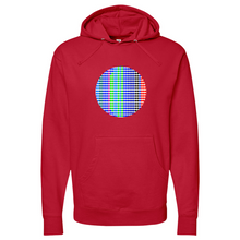 Load image into Gallery viewer, Pickleball-Bridget Riley Midweight Hooded Sweatshirt