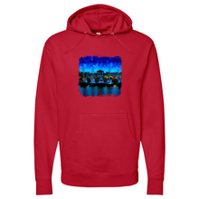 Load image into Gallery viewer, Shem Creek Starry Night Midweight Hooded Sweatshirt