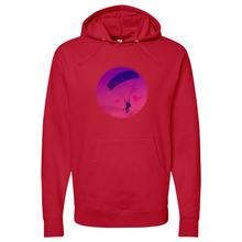 Load image into Gallery viewer, Purple Parachuter Midweight Hooded Sweatshirt