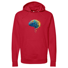 Load image into Gallery viewer, Atoms Brain Midweight Hooded Sweatshirt