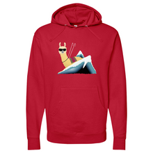 Load image into Gallery viewer, Lama Mountain Midweight Hooded Sweatshirt