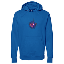 Load image into Gallery viewer, Colliding Atoms Midweight Hooded Sweatshirt