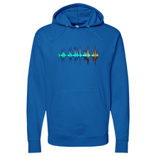 Load image into Gallery viewer, Frequency Cymbals 02 Midweight Hooded Sweatshirt