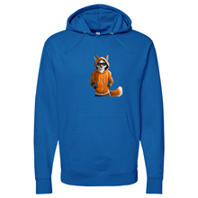Load image into Gallery viewer, Orange Fox Midweight Hooded Sweatshirt