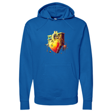 Load image into Gallery viewer, Flushing Heart Midweight Hooded Sweatshirt