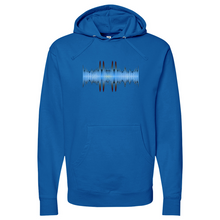 Load image into Gallery viewer, Water Frequency Midweight Hooded Sweatshirt