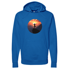 Load image into Gallery viewer, Sunset Yoga Midweight Hooded Sweatshirt