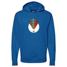 Load image into Gallery viewer, Hot Air Balloon Midweight Hooded Sweatshirt