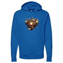 Load image into Gallery viewer, Heart Pipes Midweight Hooded Sweatshirt