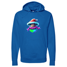 Load image into Gallery viewer, Shroom Santa Midweight Hooded Sweatshirt