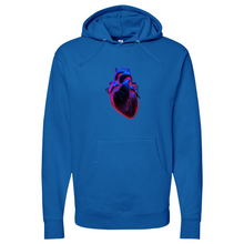 Load image into Gallery viewer, Heart in Color Midweight Hooded Sweatshirt