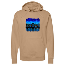 Load image into Gallery viewer, Shem Creek Starry Night Midweight Hooded Sweatshirt