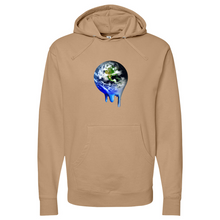 Load image into Gallery viewer, Melting earth.. Midweight Hooded Sweatshirt