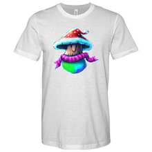 Load image into Gallery viewer, Shroom Santa Heathered Tee