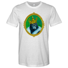 Load image into Gallery viewer, Gold Oval Frame Kong Min Heathered Tee