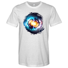 Load image into Gallery viewer, Colliding Atoms 02 Heathered Tee