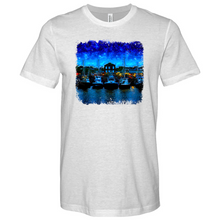 Load image into Gallery viewer, Shem Creek Starry Night Heathered Tee