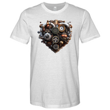 Load image into Gallery viewer, The Ticker Design Heathered Tee