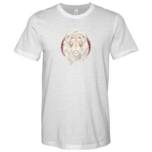 Load image into Gallery viewer, Lion Face Heathered Tee